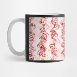 Crazy smoky print, abstract smoke tunnels Mug